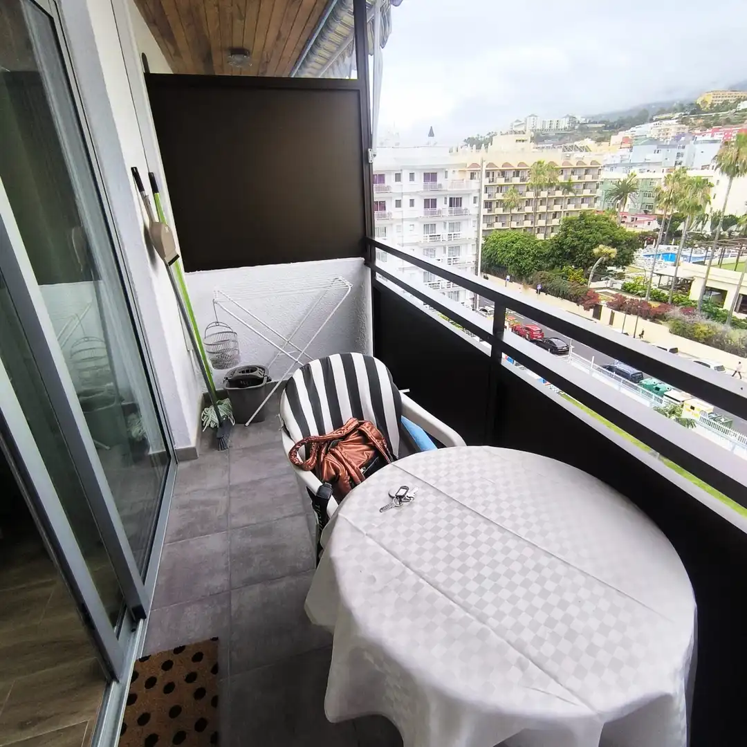 Terraza de Piso de alquiler en Puerto de la Cruz con Amueblado
