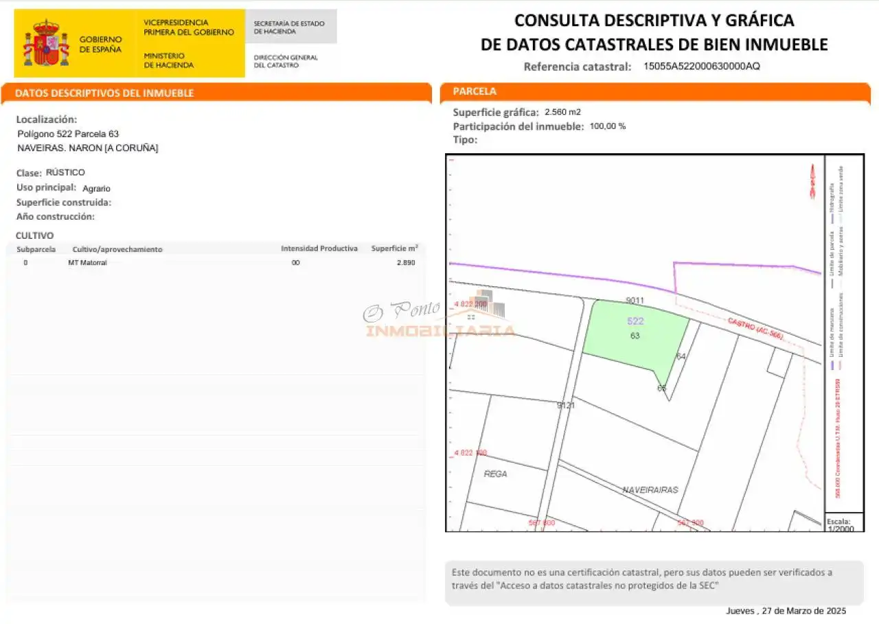 Terrenys i solars en venda a Sedes - Pedroso - Doso, imagen 2