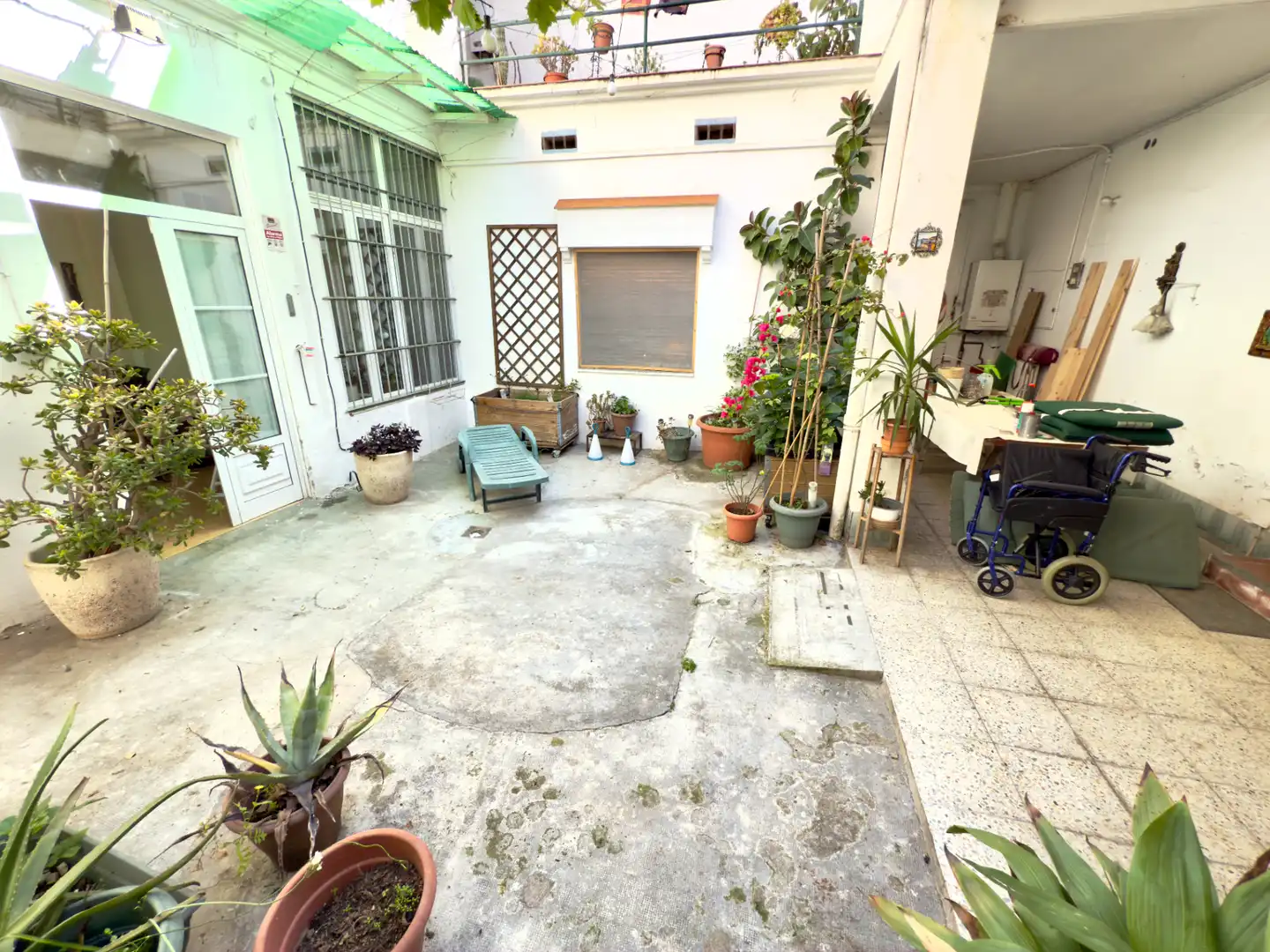 Terrasse von Erdgeschoss zum Verkauf in Sant Boi de Llobregat mit Klimaanlage, Parkett und Terrasse