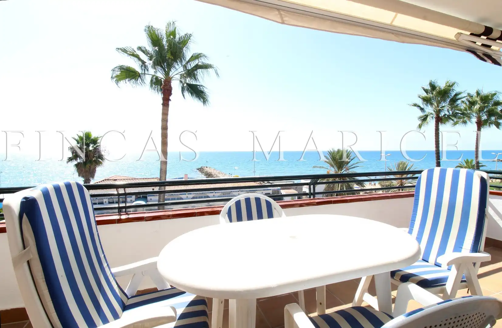 Terraza de Ático de alquiler en Sitges con Aire acondicionado, Calefacción y Terraza