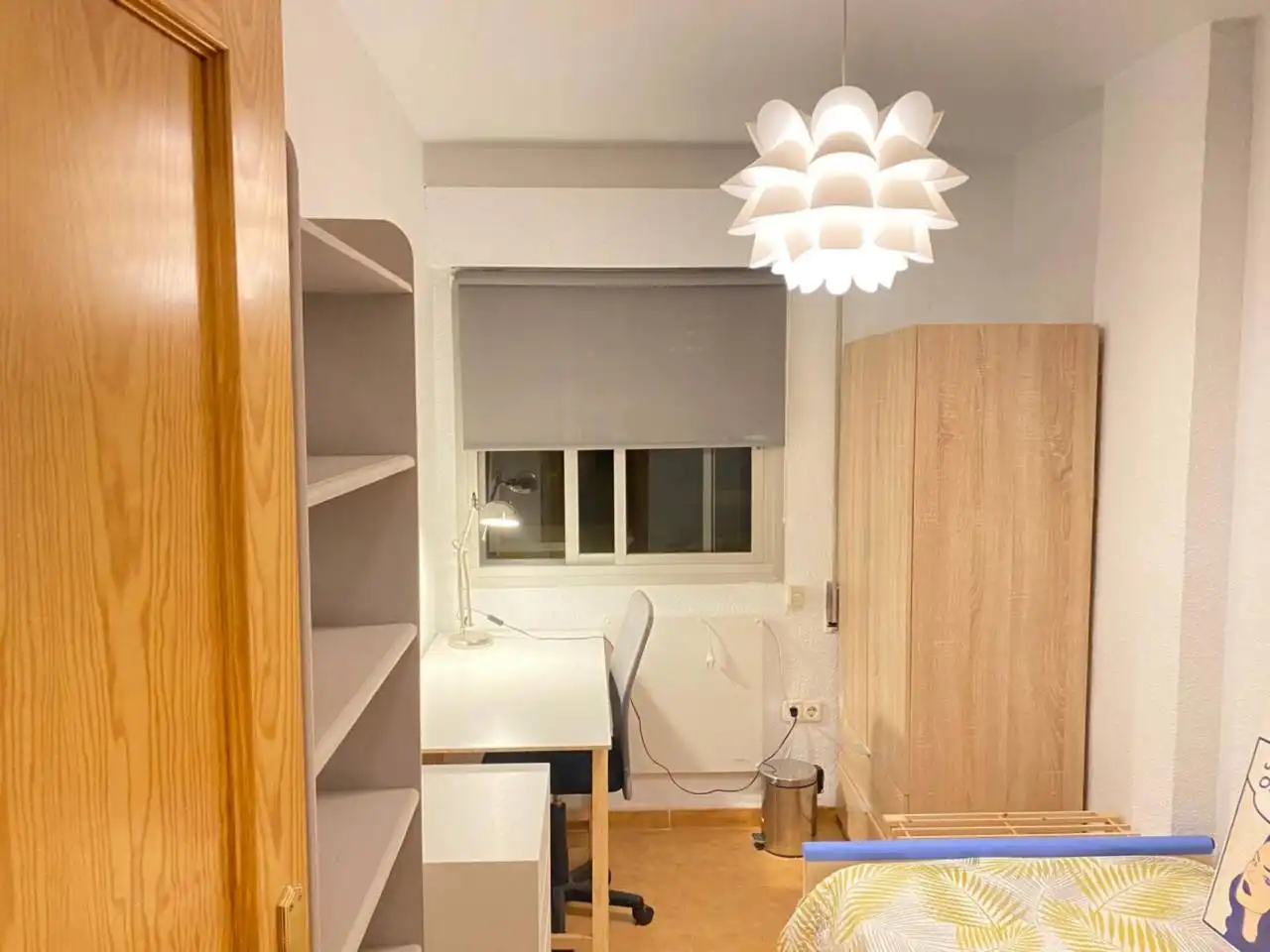 Schlafzimmer von Wohnung zur Miete in Granada mit Klimaanlage, Heizung und Möbliert