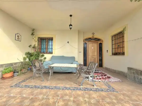 Terraza de Finca rústica en venta en Pulpí con Aire acondicionado, Jardín privado y Parquet