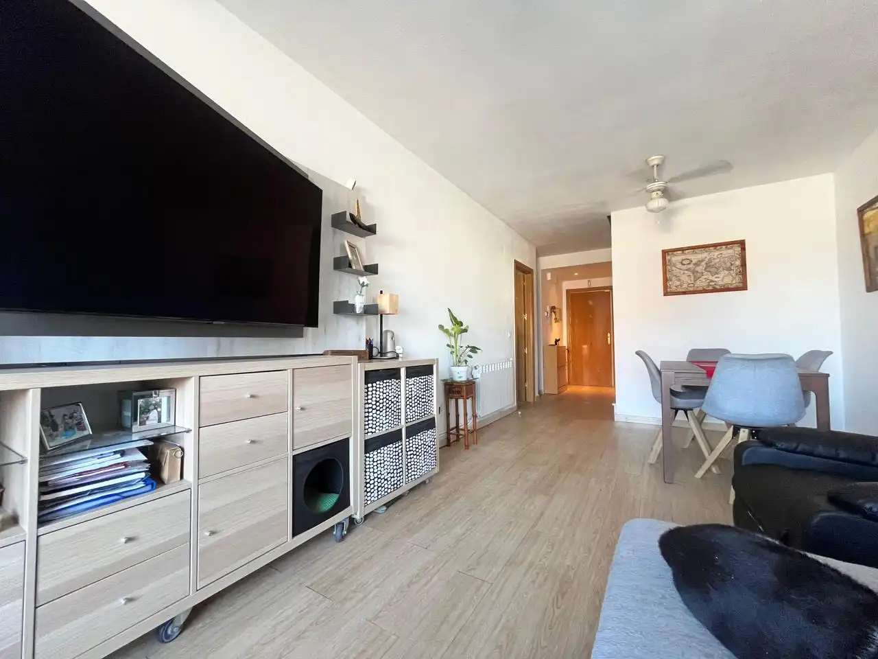 Sala de estar de Piso en venta en El Casar con Calefacción, Terraza y Balcón