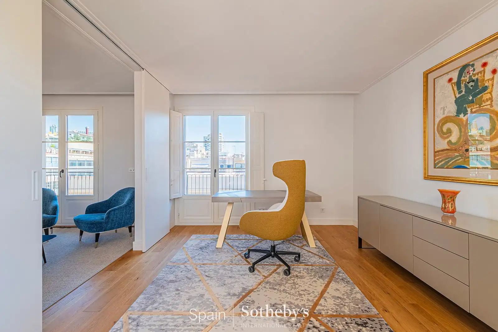 Living room of Apartments for sale in Barcelona  with Air Conditioner, Heating and Terrace