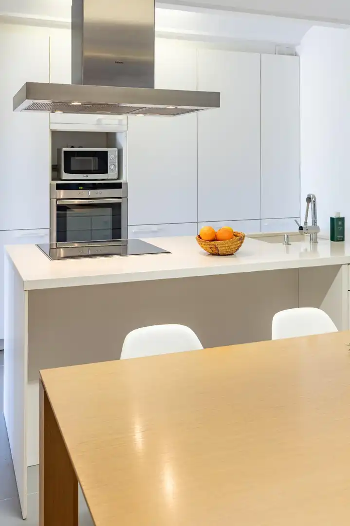 Cocina de Casa adosada en venta en Enguera con Calefacción, Terraza y Trastero