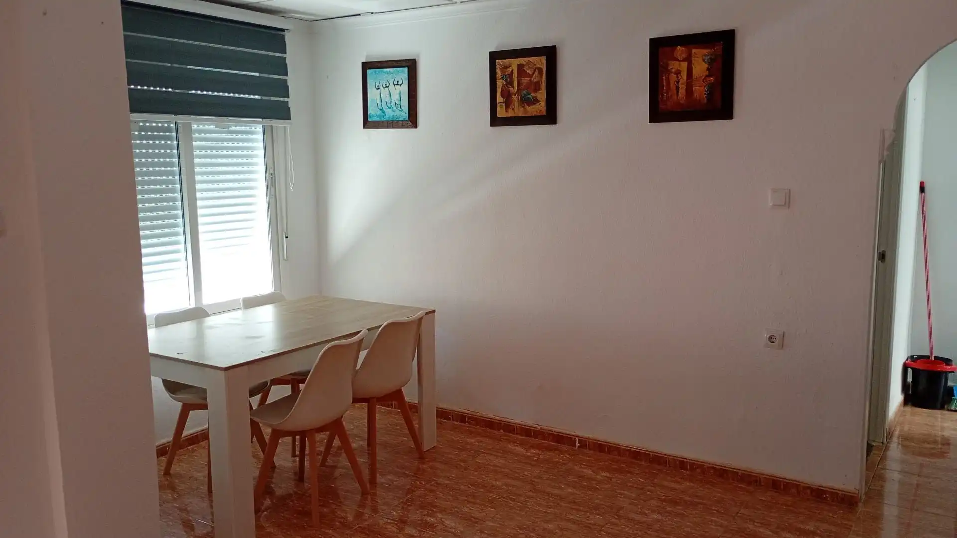 Comedor de Piso de alquiler en Elda con Terraza y Amueblado