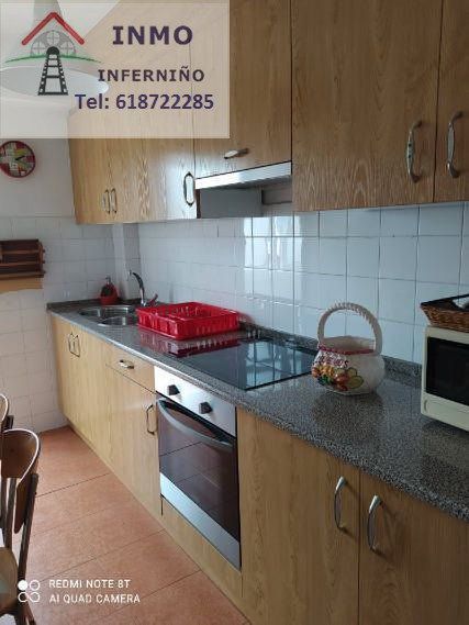 Kitchen of Flat to rent in Ferrol  with Furnished