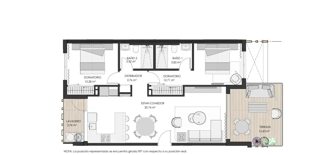 Apartament en venda en Murcia amb Aire condicionat, Calefacció i Terrassa