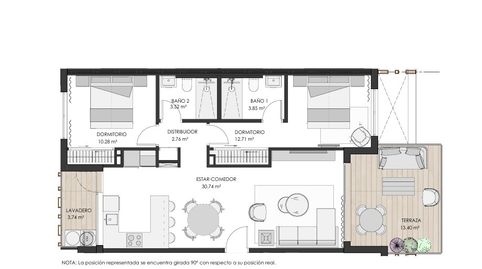 Foto 2 de Apartamento en venta en N/a, Jerónimo y Avileses, Murcia Capital