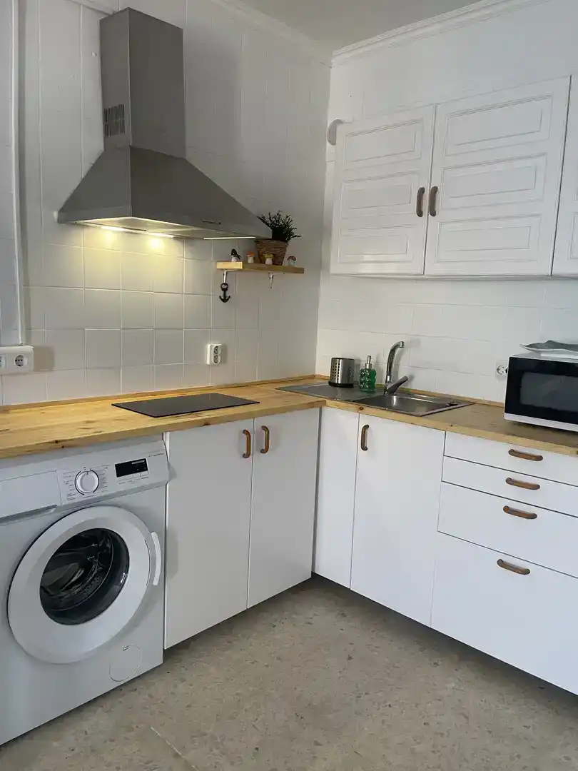 Cocina de Piso en venta en Nerja con Aire acondicionado, Jardín privado y Piscina
