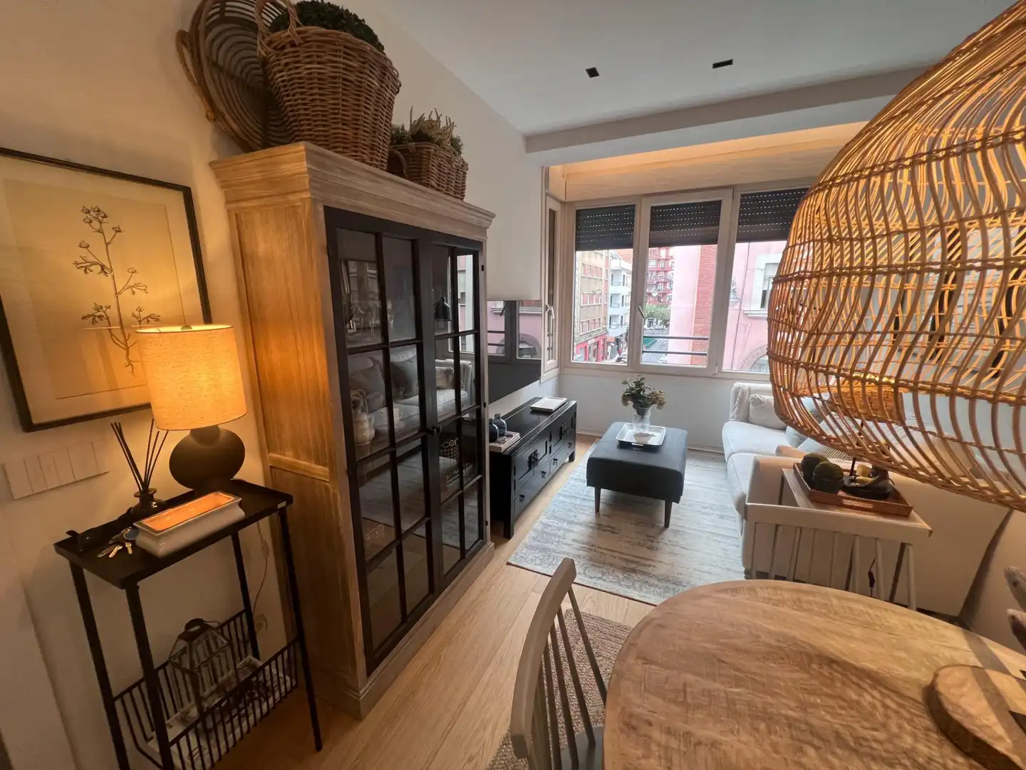 Sala de estar de Apartamento de alquiler en León Capital  con Calefacción, Parquet y Amueblado