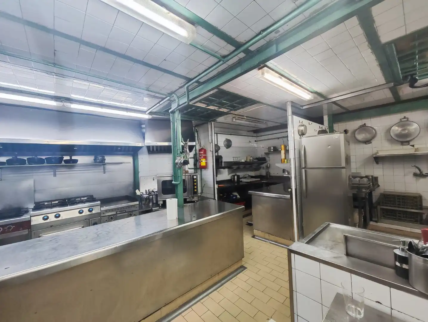 Cocina de Local en traspaso en Barcelona con Aire acondicionado, Calefacción y Amueblado