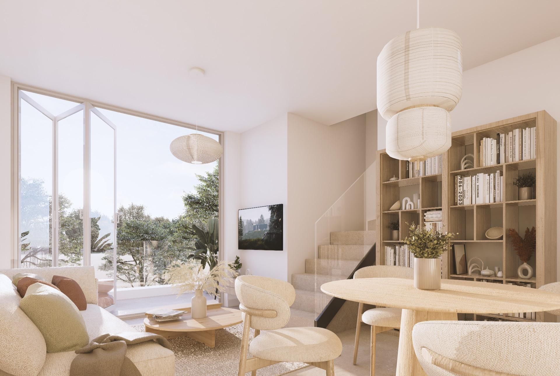 Living room of Duplex for sale in Mijas  with Air Conditioner, Heating and Private garden