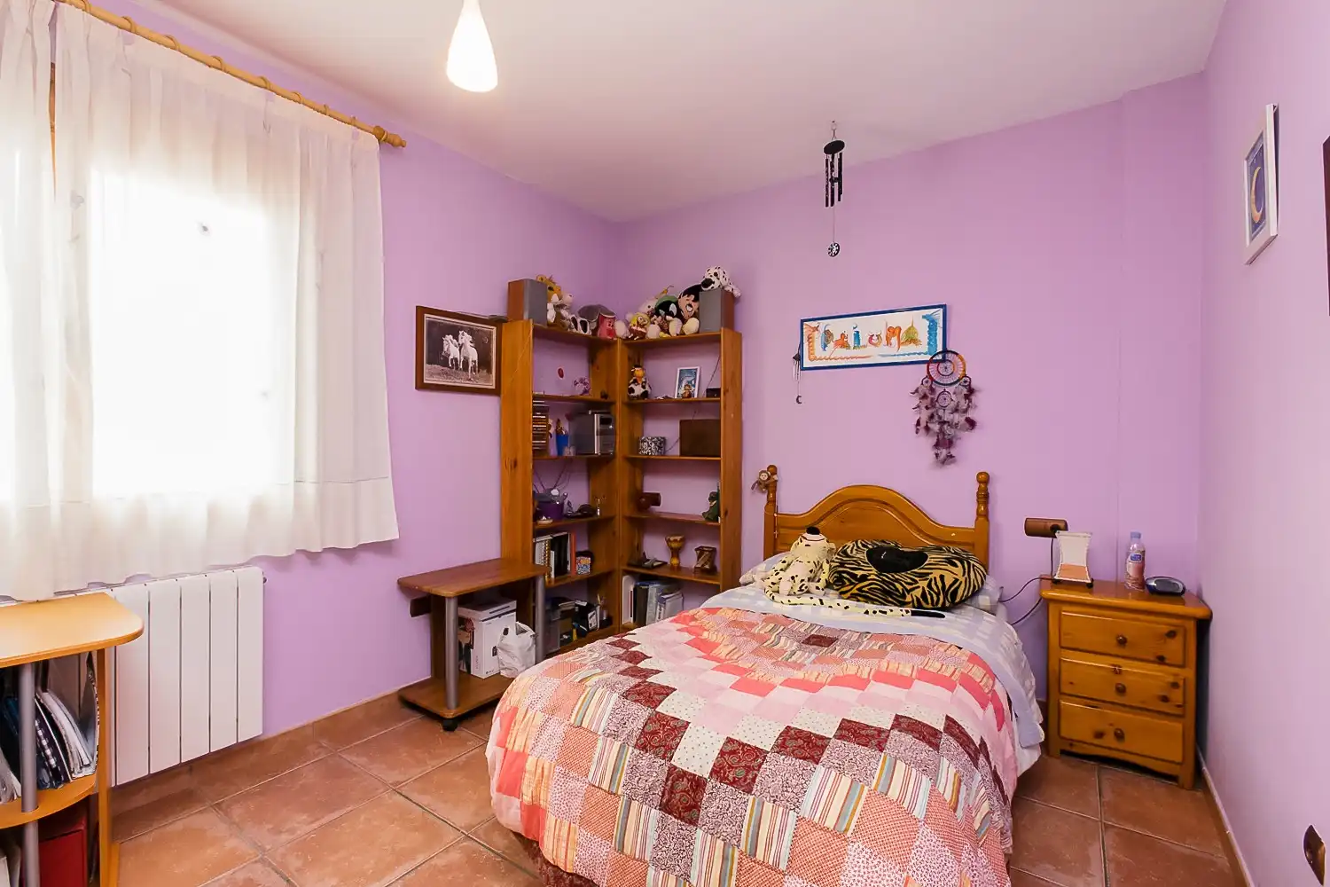 Dormitori de Casa o xalet en venda en Purullena amb Aire condicionat, Jardí privat i Terrassa