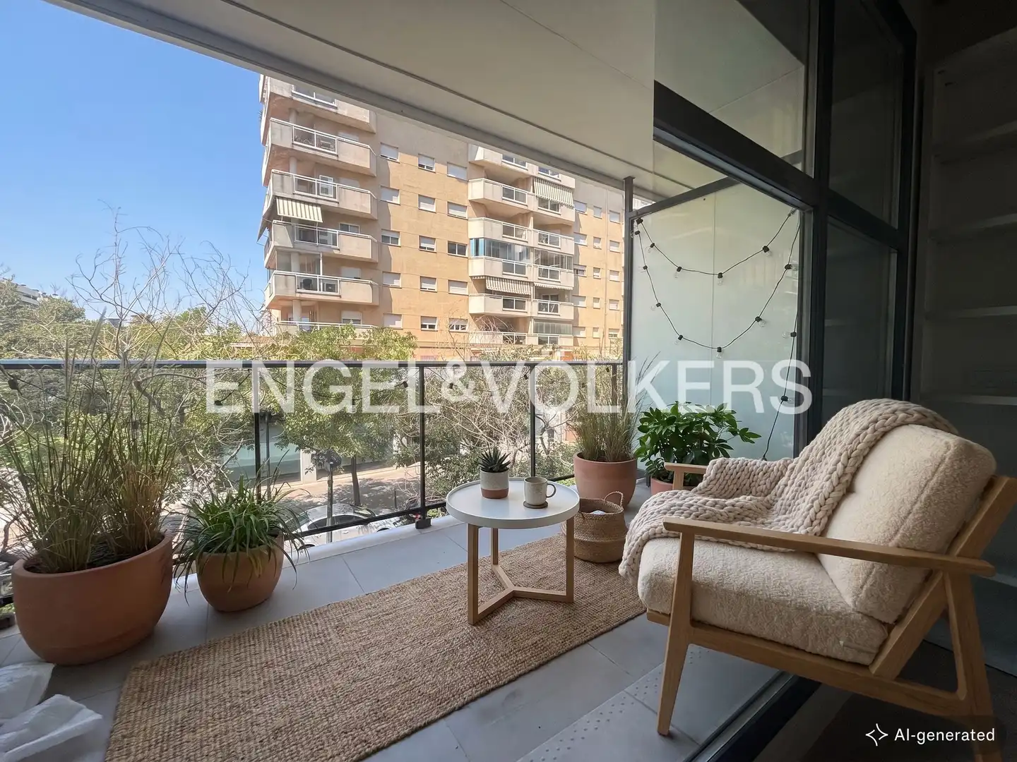 Terrassa de Pis de lloguer en Valencia amb Aire condicionat, Calefacció i Terrassa