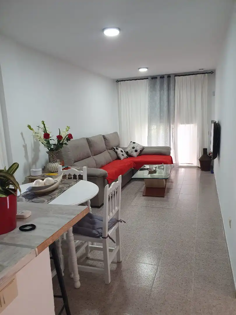 Sala de estar de Planta baja en venta en Roquetas de Mar con Aire acondicionado, Calefacción y Terraza