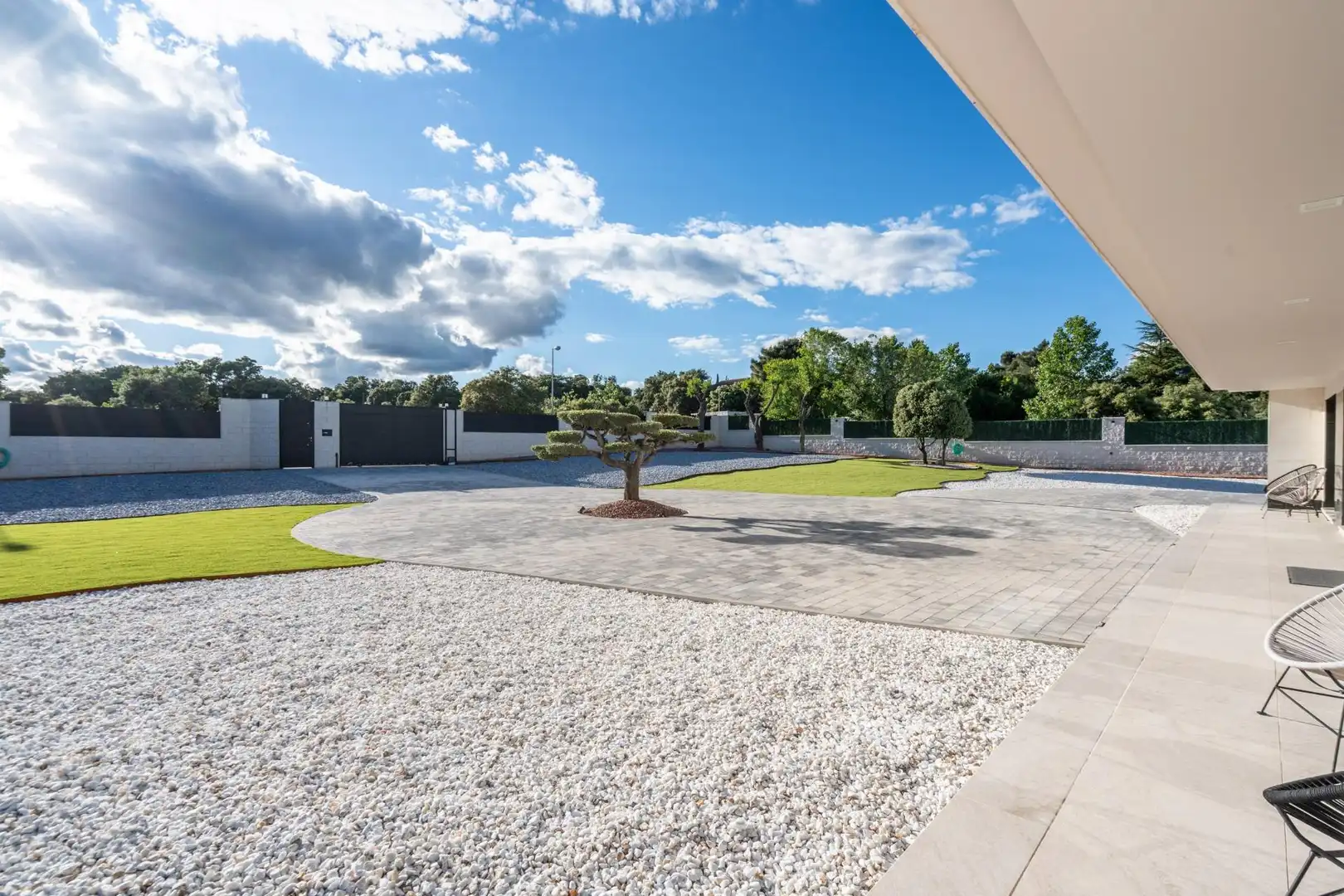 Terrassa de Casa o xalet en venda en Colmenarejo amb Aire condicionat, Calefacció i Jardí privat