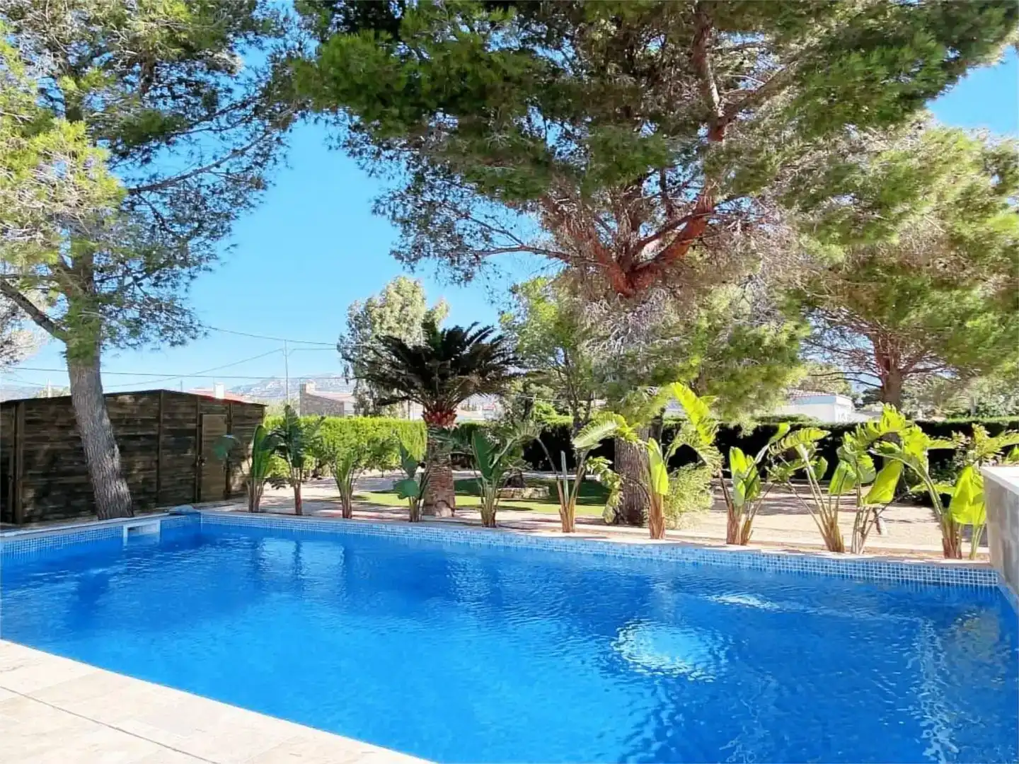 Swimming pool of Houses for rent in L'Ametlla de Mar   with Air Conditioner, Swimming Pool and Balcony