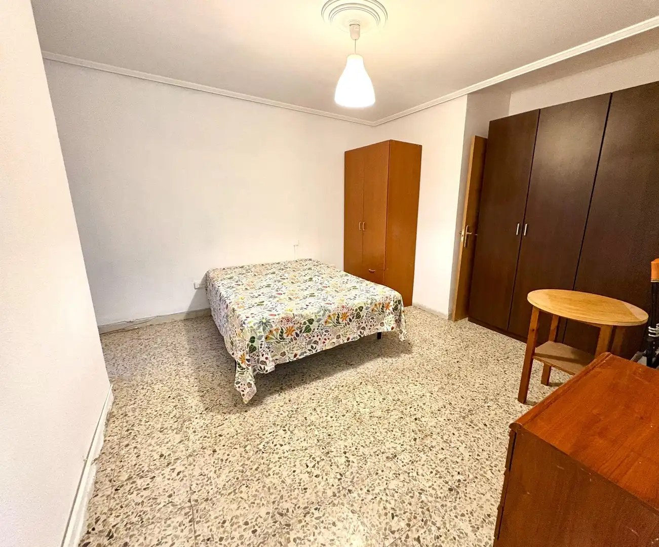 Bedroom of Flat for sale in Tudela  with Heating, Terrace and Furnished