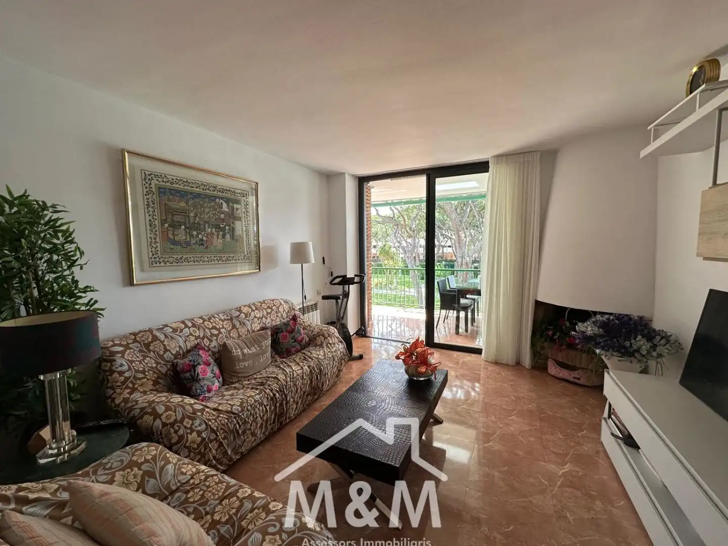 Sala de estar de Apartamento de alquiler en Gavà con Calefacción y Terraza