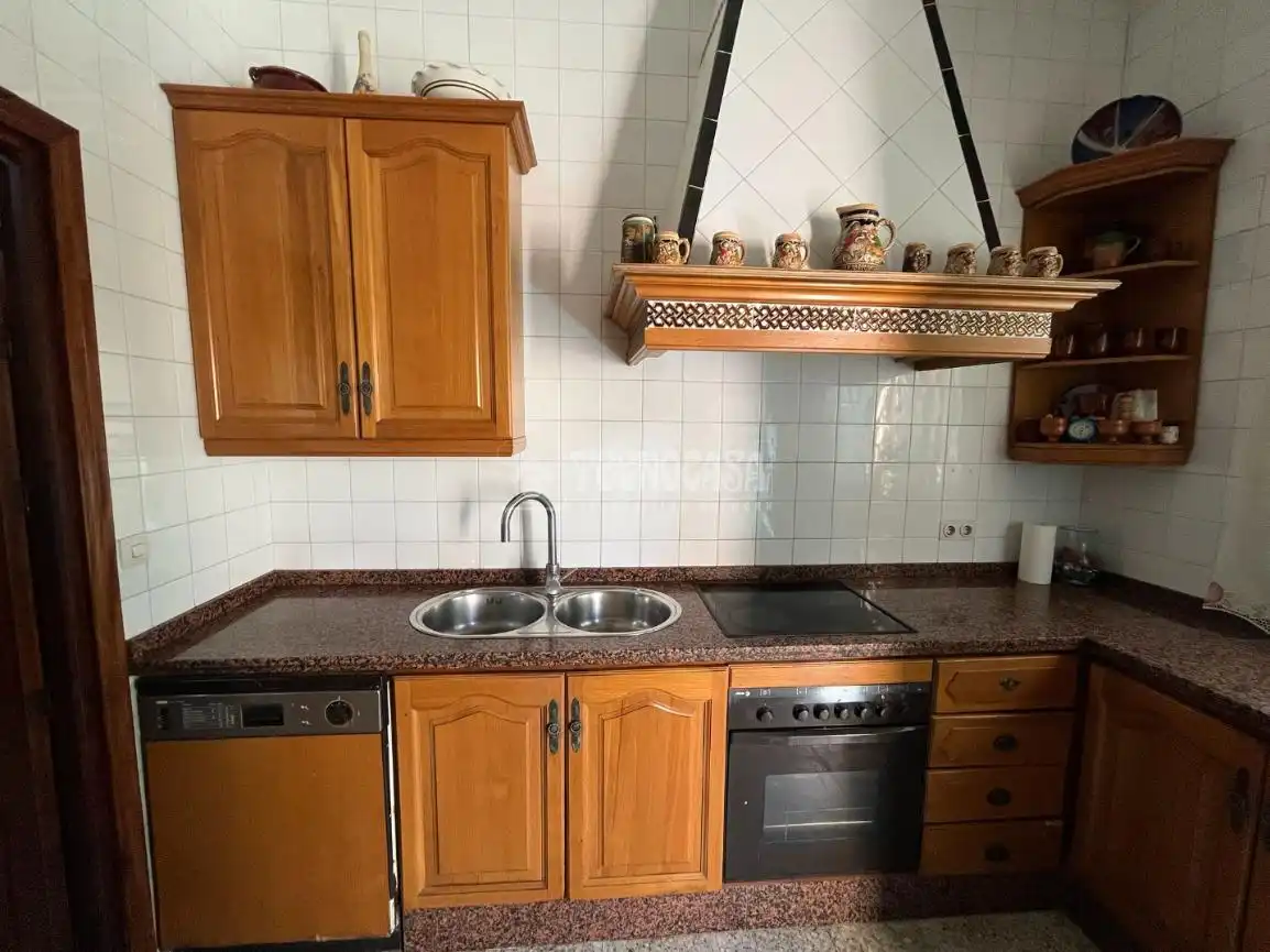 Cocina de Casa o chalet en venta en Mairena del Alcor con Aire acondicionado, Calefacción y Piscina comunitaria