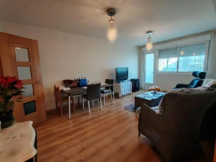 Sala de estar de Piso en venta en Vigo  con Trastero