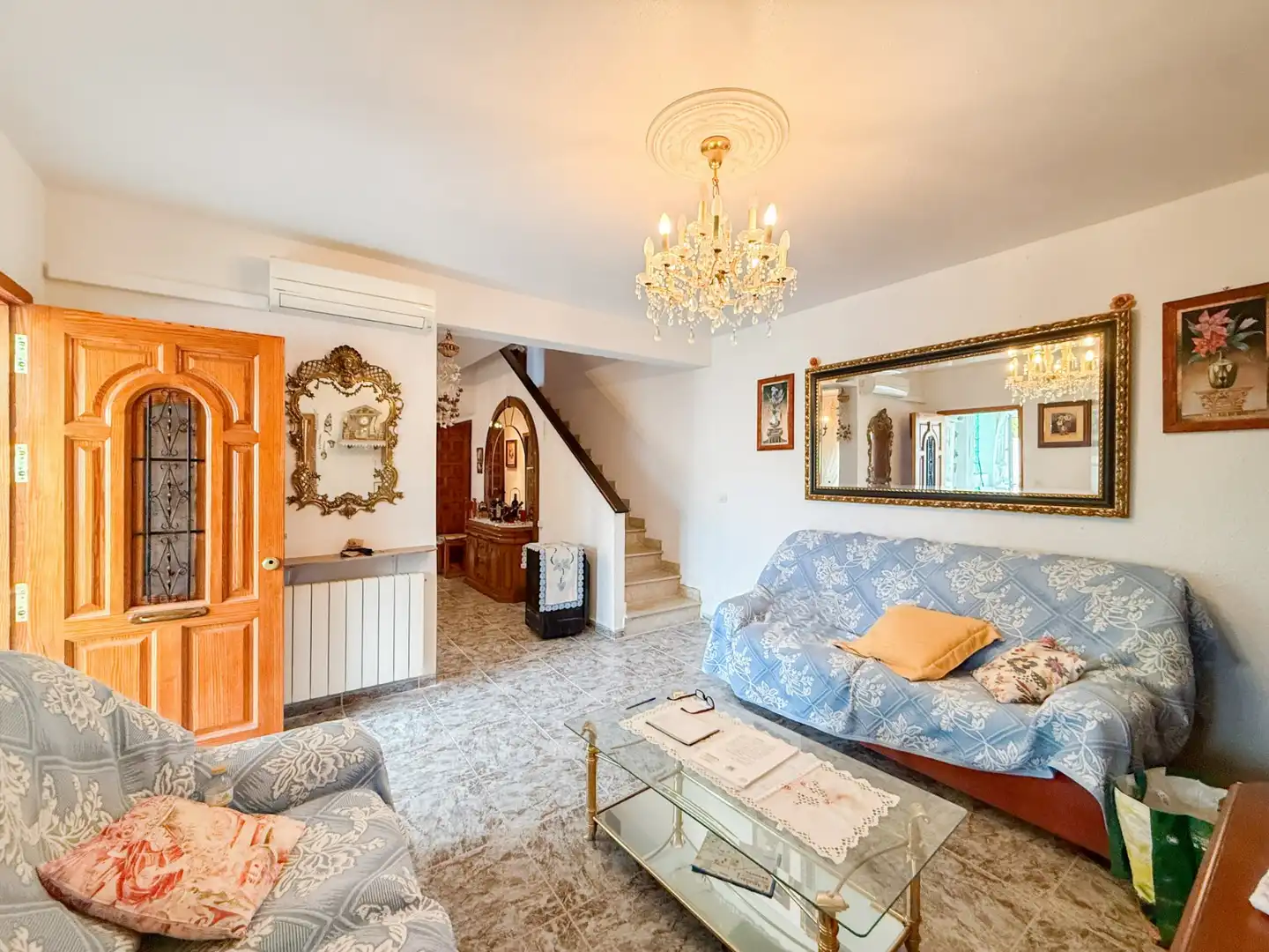 Living room of Detached homes for sale in Águilas  with Air Conditioner, Private garden and Terrace