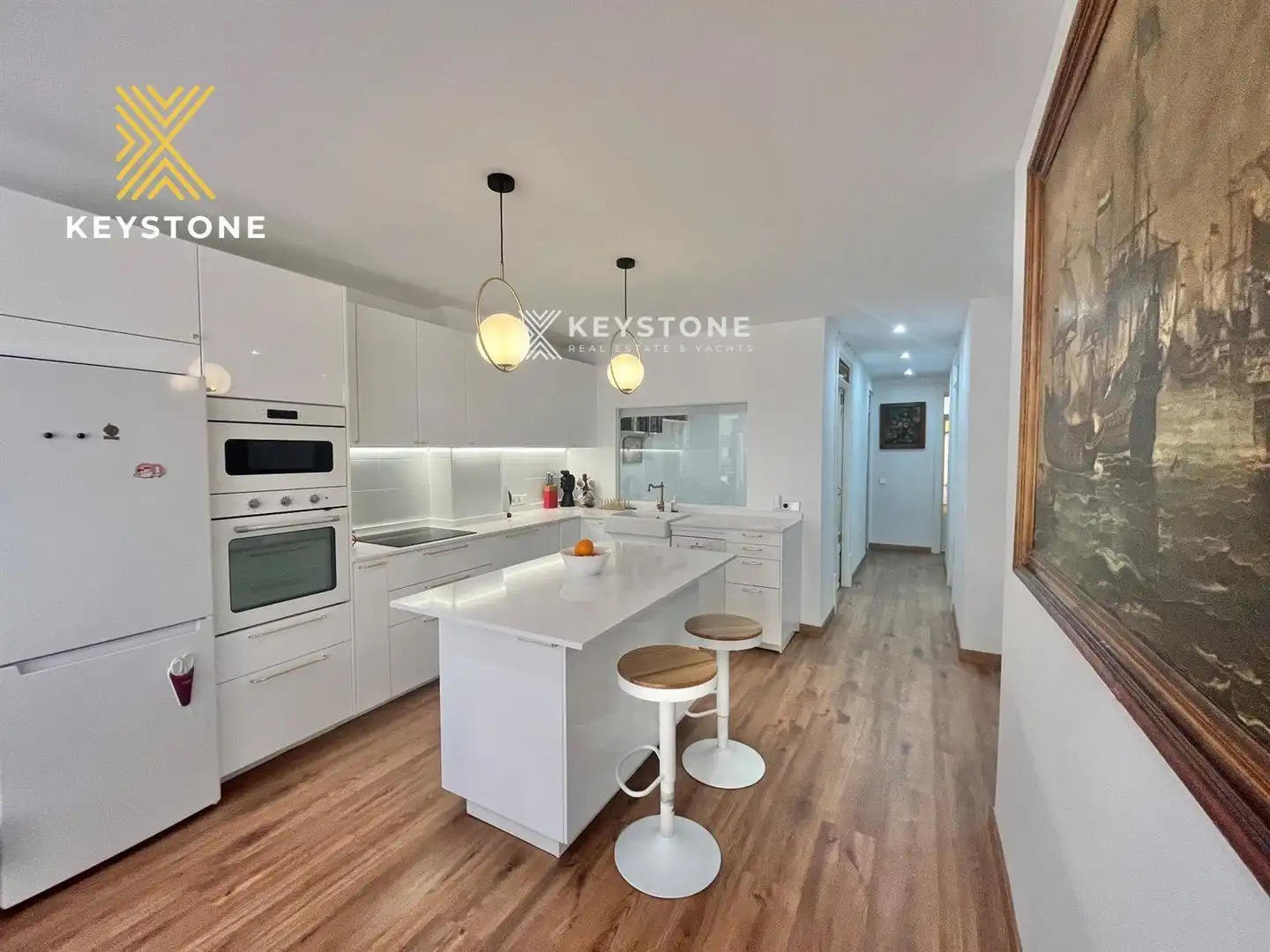 Kitchen of Flat for sale in  Palma de Mallorca  with Air Conditioner, Heating and Parquet flooring