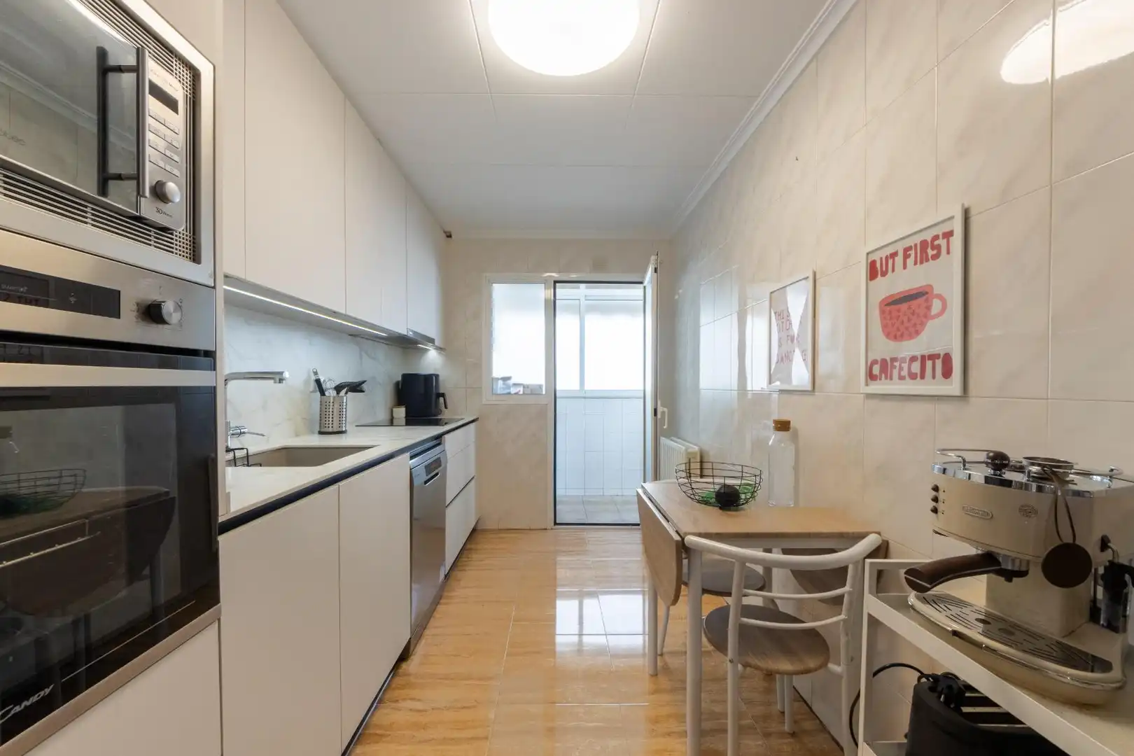 Kitchen of Flat for sale in Reus  with Heating and Balcony