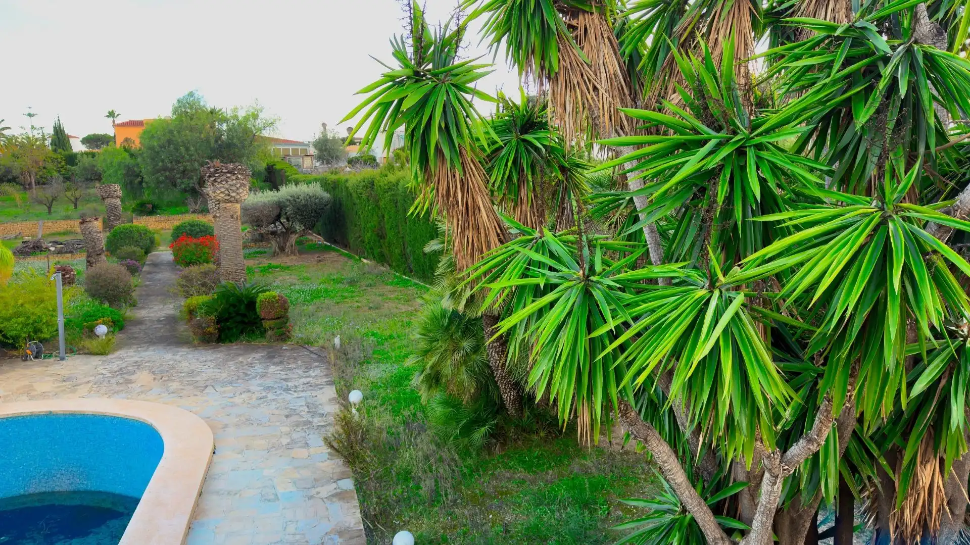 Jardín de Casa o chalet en venta en La Nucia con Aire acondicionado, Jardín privado y Terraza