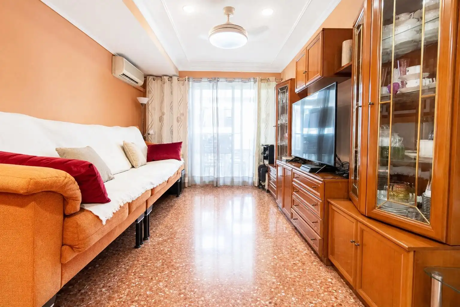 Living room of Duplexes for sale in Puçol  with Air Conditioner, Storage room and Balcony