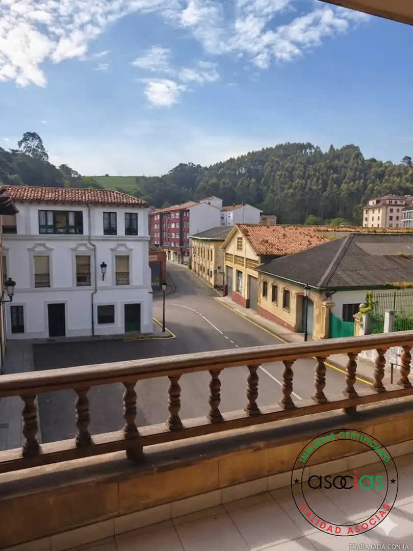 Exterior view of Flat for sale in Carreño  with Heating, Parquet flooring and Terrace