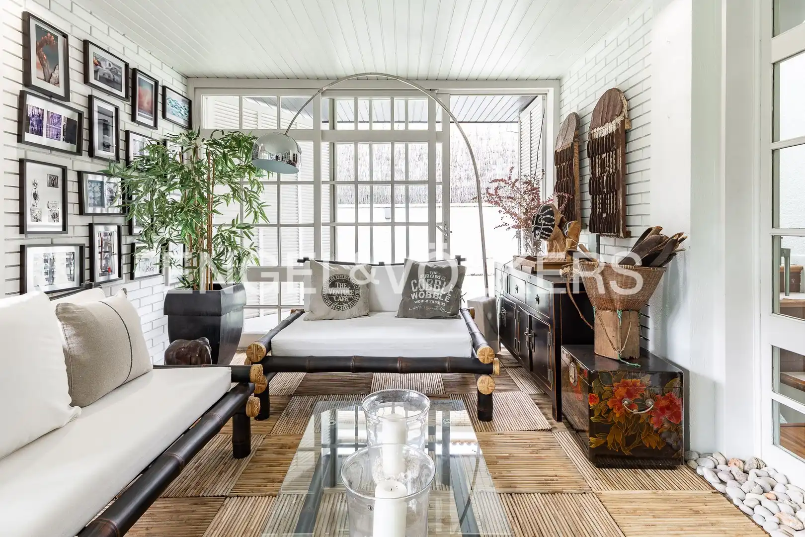 Sala de estar de Casa o chalet en venta en Canovelles con Aire acondicionado, Calefacción y Jardín privado