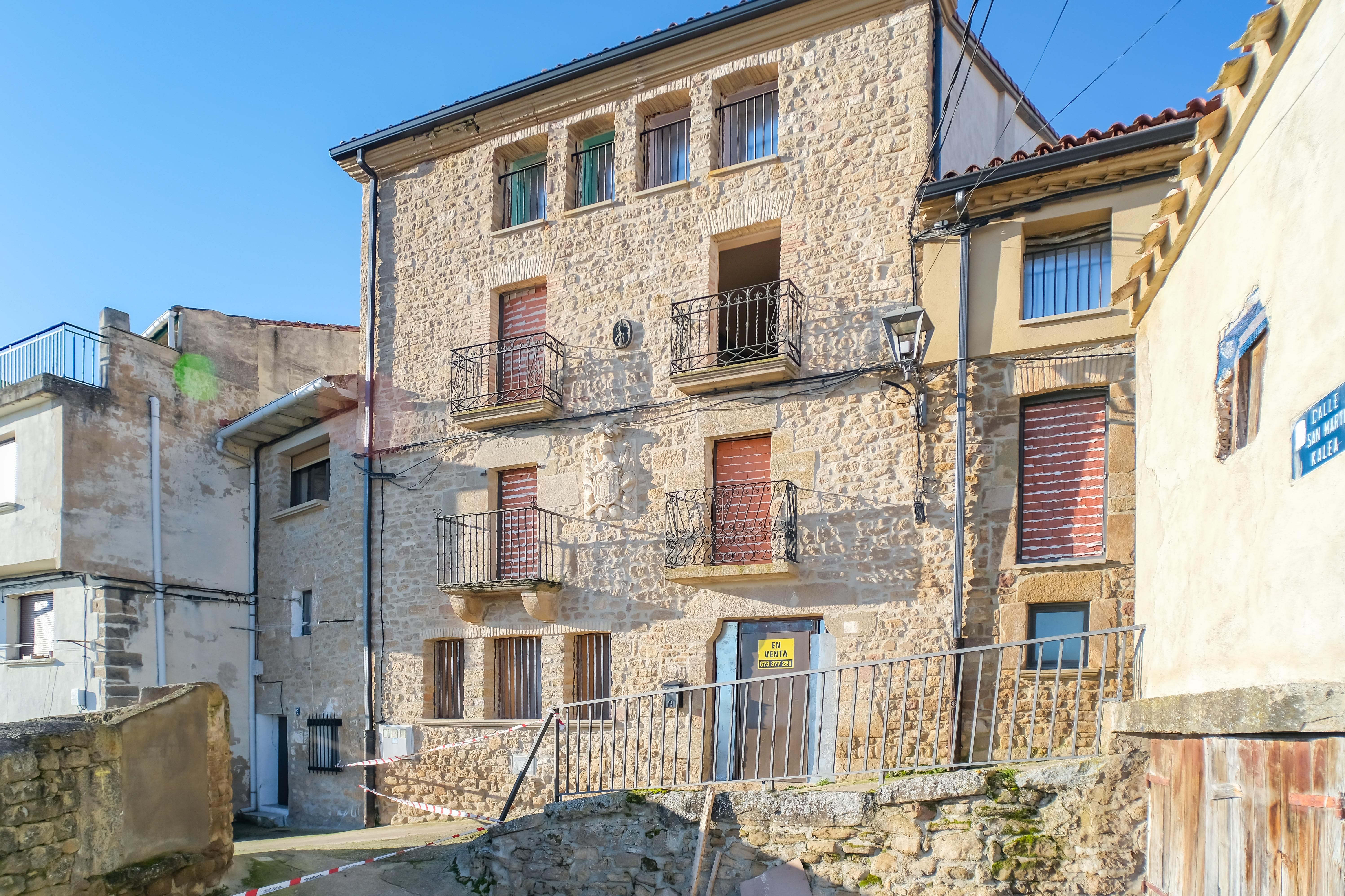 Exterior view of House or chalet for sale in Dicastillo  with Heating and Balcony