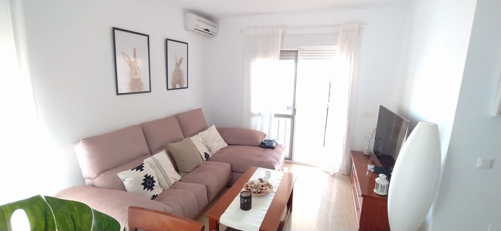 Living room of Apartment to rent in Torrox  with Terrace, Furnished and Washing machine