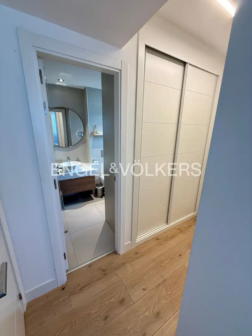Bedroom of Flat for rent in Madrid  with Air Conditioner, Heating and Terrace