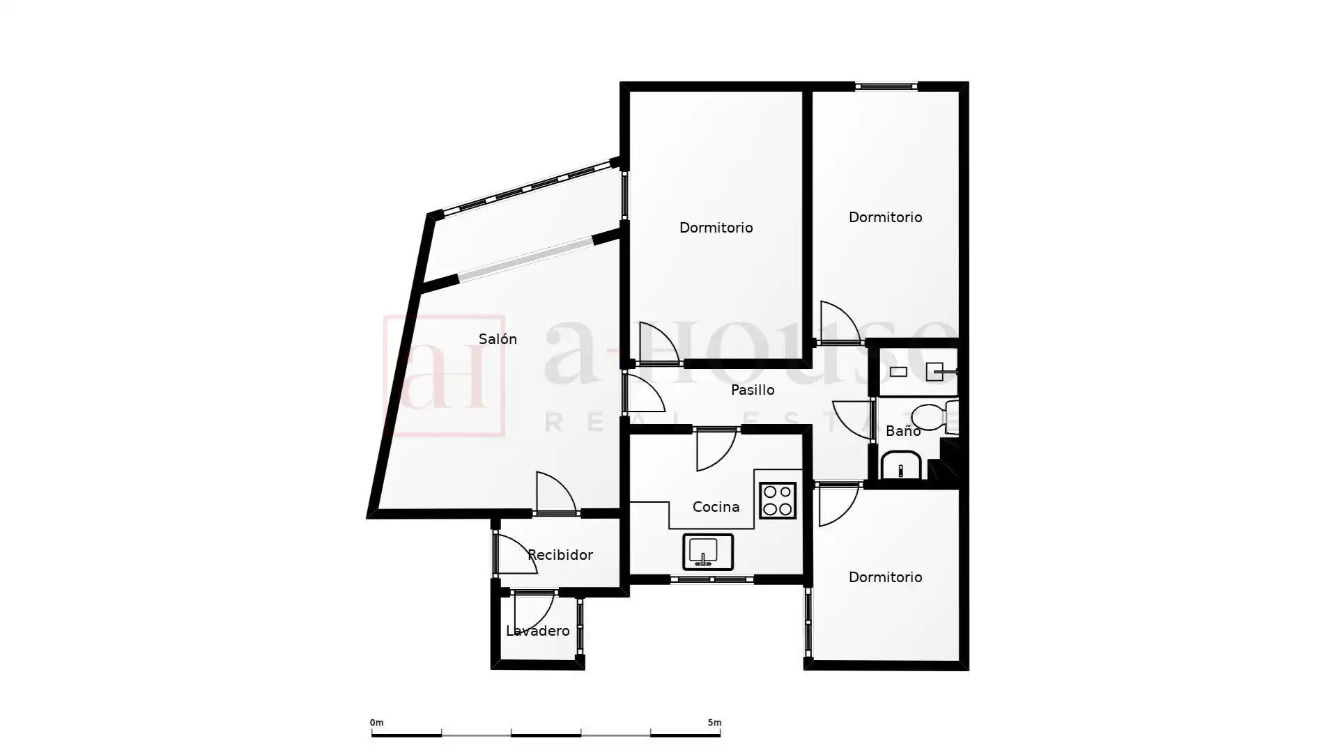 Piso en venta en Barcelona con Aire acondicionado, Calefacción y Parquet