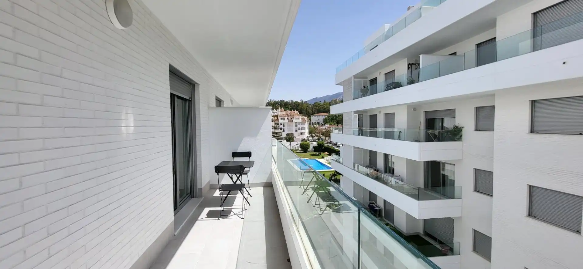 Terrassa de Apartament de lloguer en Marbella amb Aire condicionat, Calefacció i Terrassa
