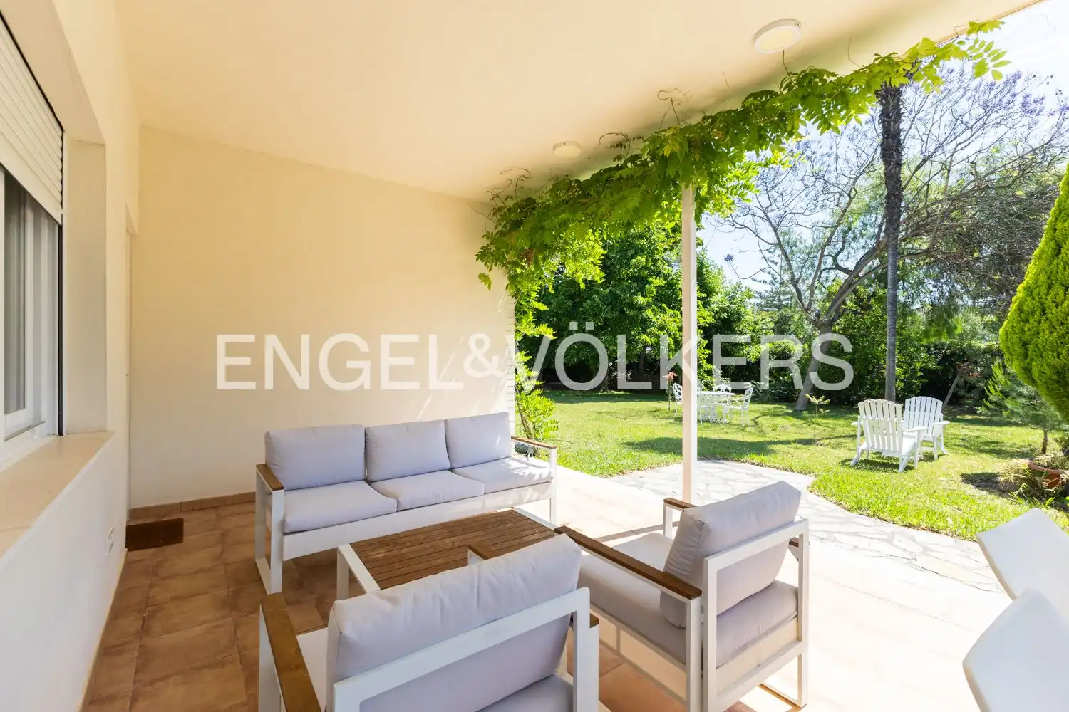 Terraza de Casa o chalet en venta en Castellón de la Plana / Castelló de la Plana con Aire acondicionado, Calefacción y Jardín privado