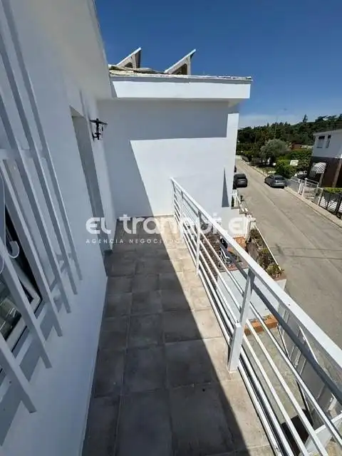 Balcony of Detached homes for rent in Madrid  with Private garden, Terrace and Swimming Pool