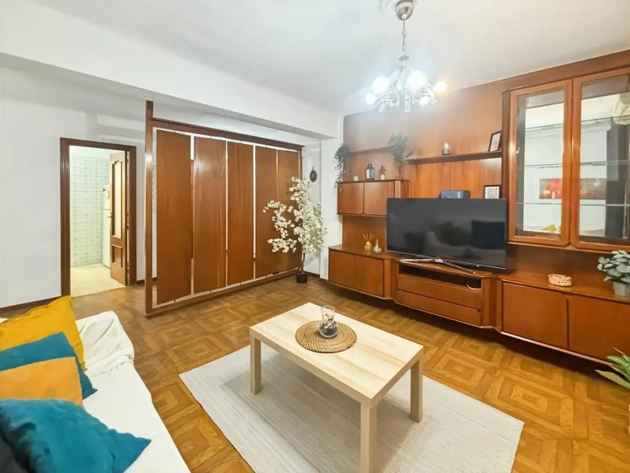 Sala de estar de Planta baja en venta en Madrid con Aire acondicionado, Calefacción y Parquet