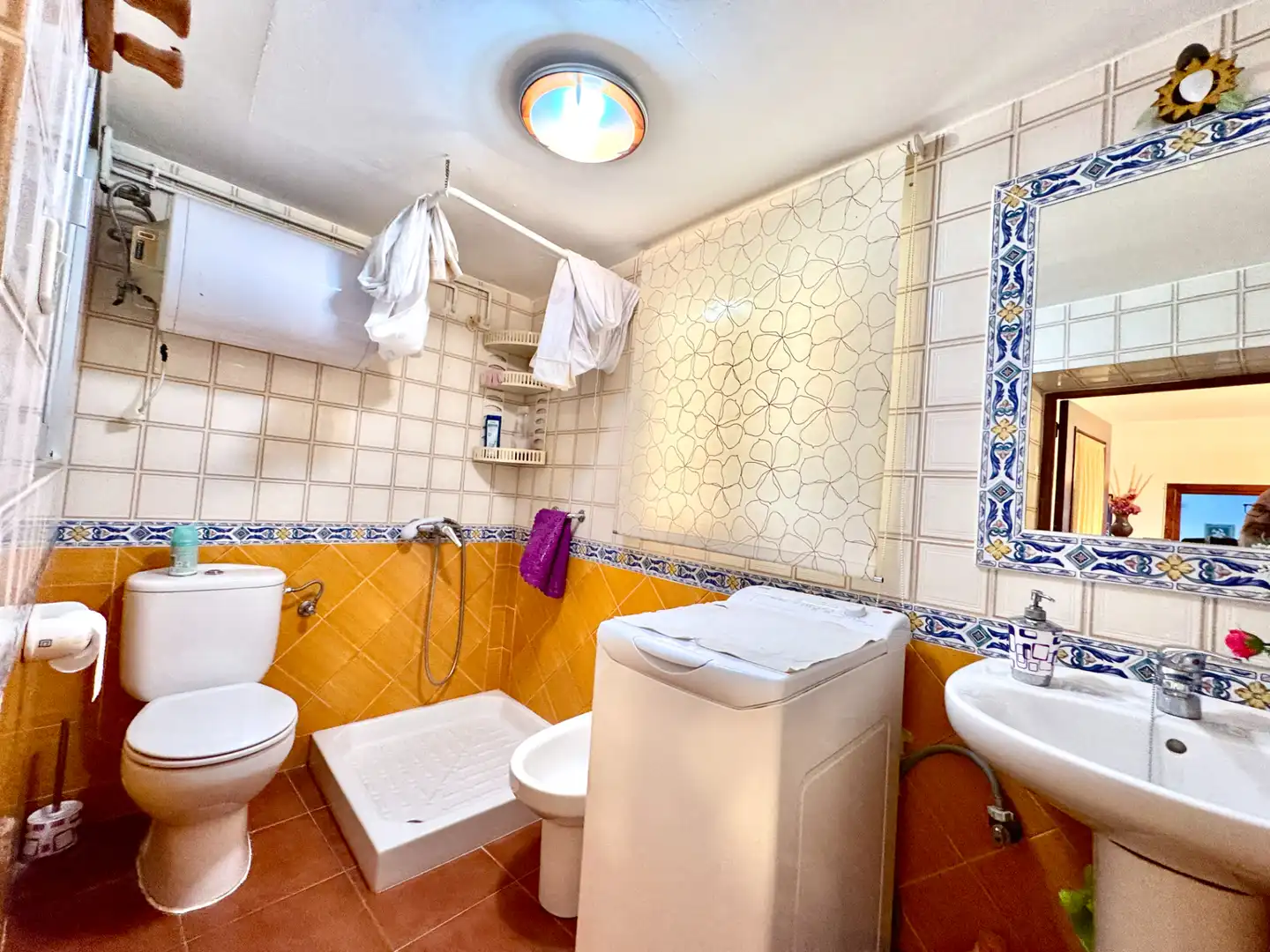 Badezimmer von Haus oder Chalet zum Verkauf in Gualchos mit Klimaanlage, Terrasse und Abstellraum