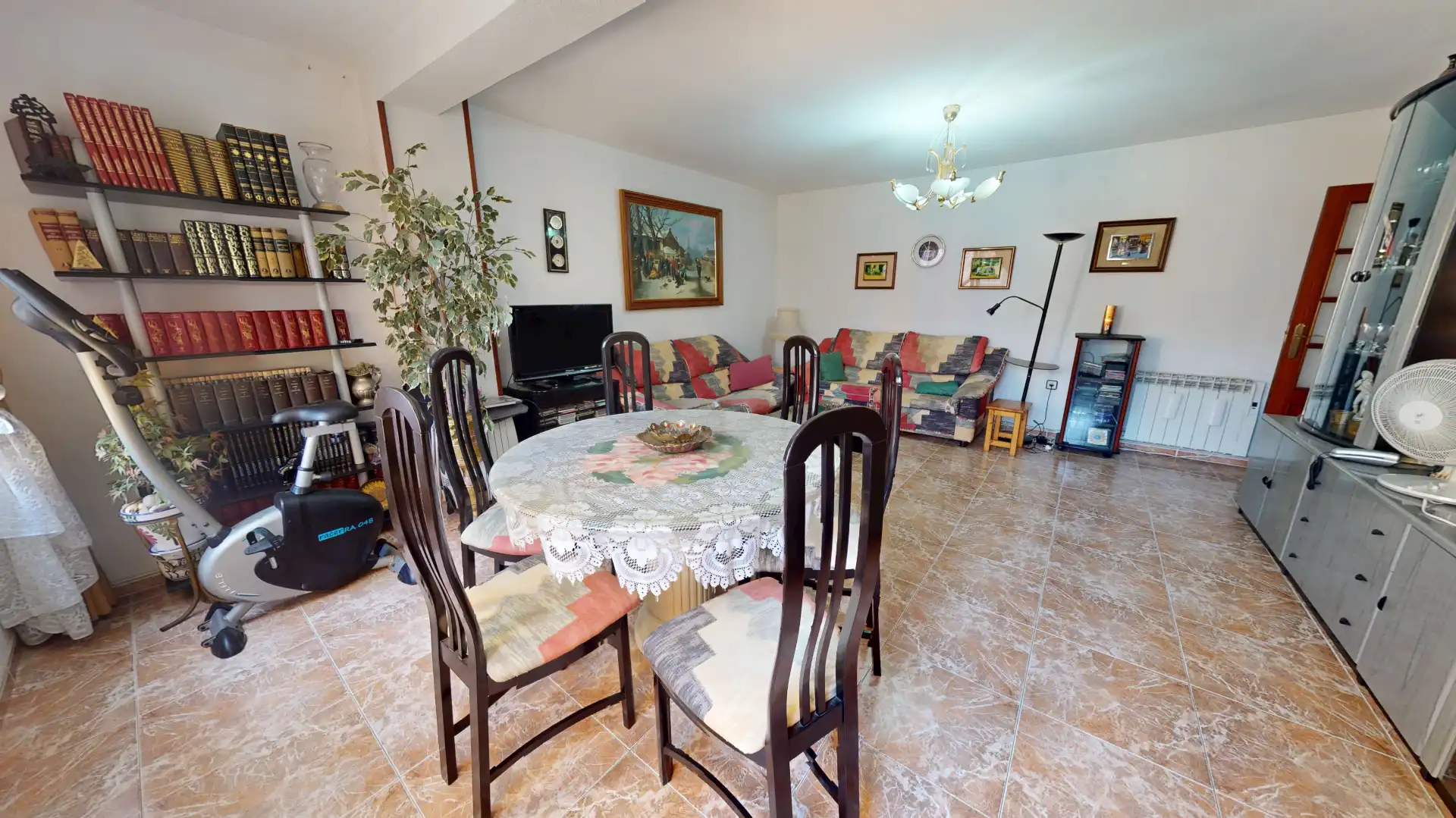 Living room of Flat for sale in El Campello  with Air Conditioner and Furnished
