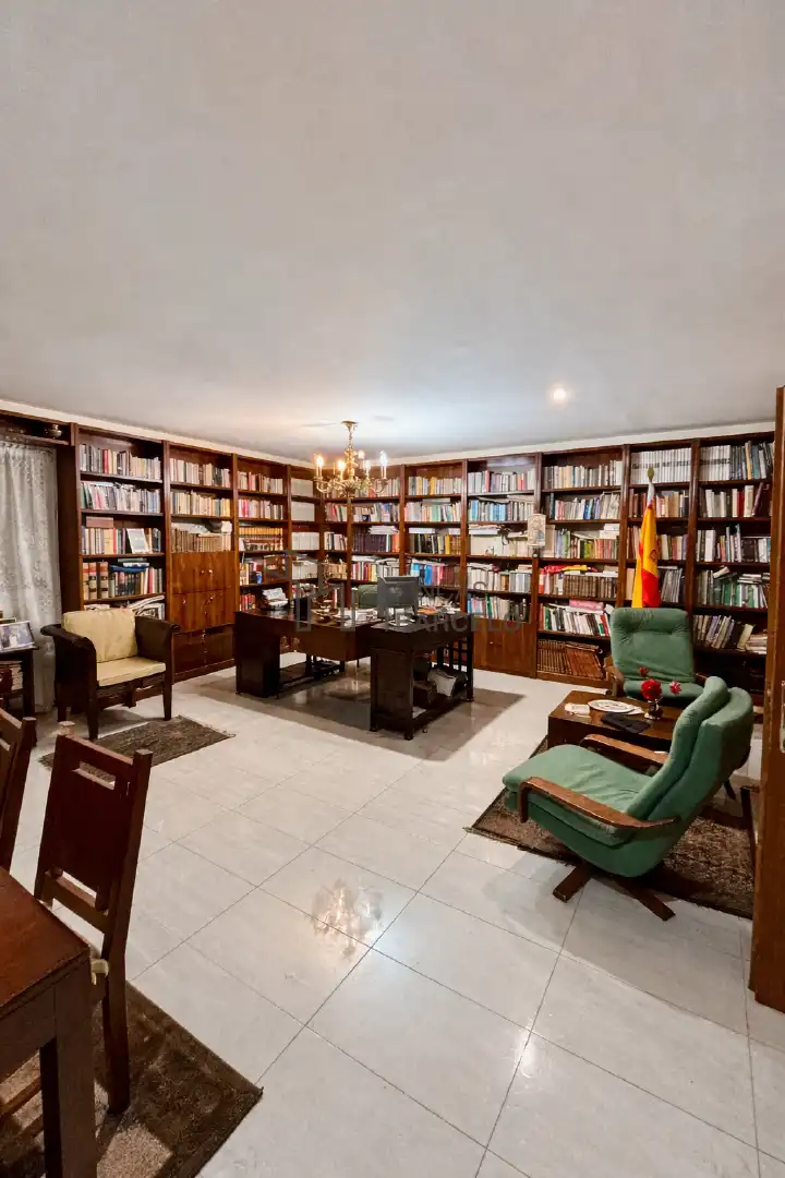 Sala de estar de Casa o chalet en venta en San Mateo de Gállego