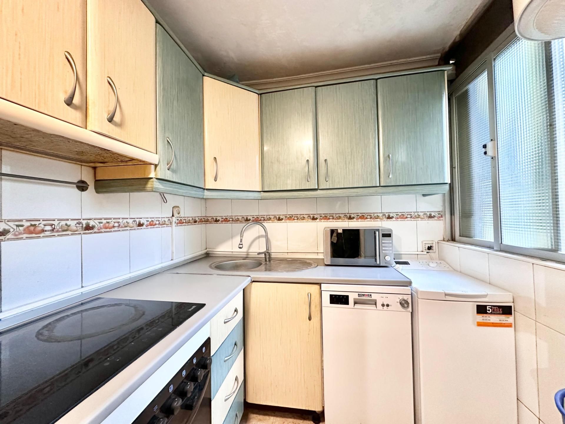 Cuina de Pis en venda en Málaga Capital amb Aire condicionat, Terrassa i Balcó