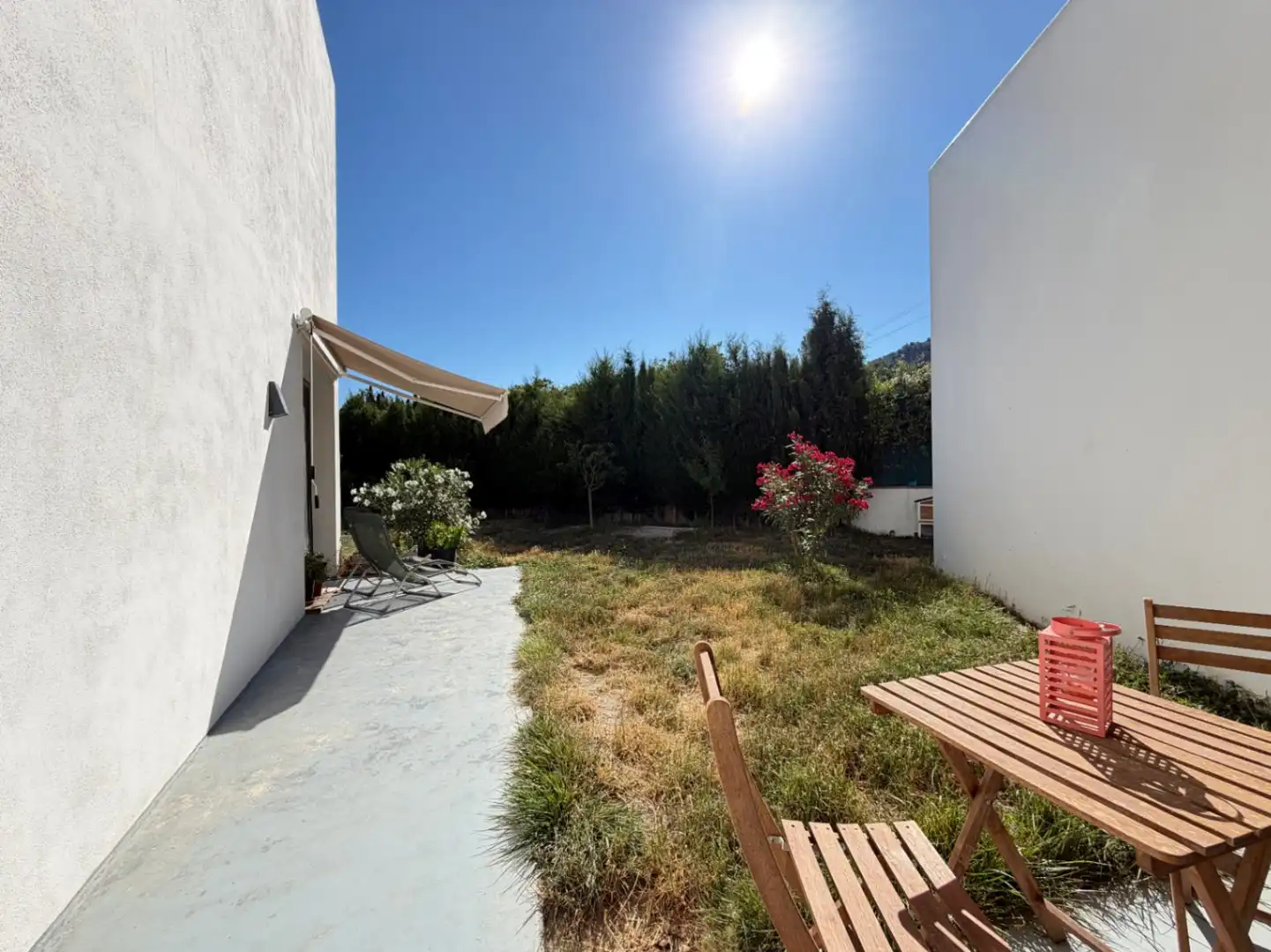 Jardín de Casa o chalet en venta en Alfafara con Jardín privado y Amueblado