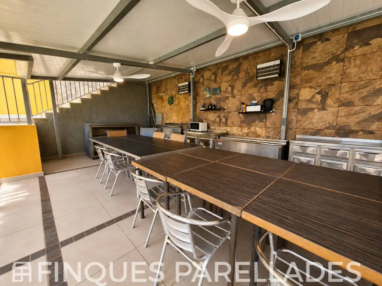Terrace of Houses for sale in Canyelles  with Air Conditioner, Heating and Private garden