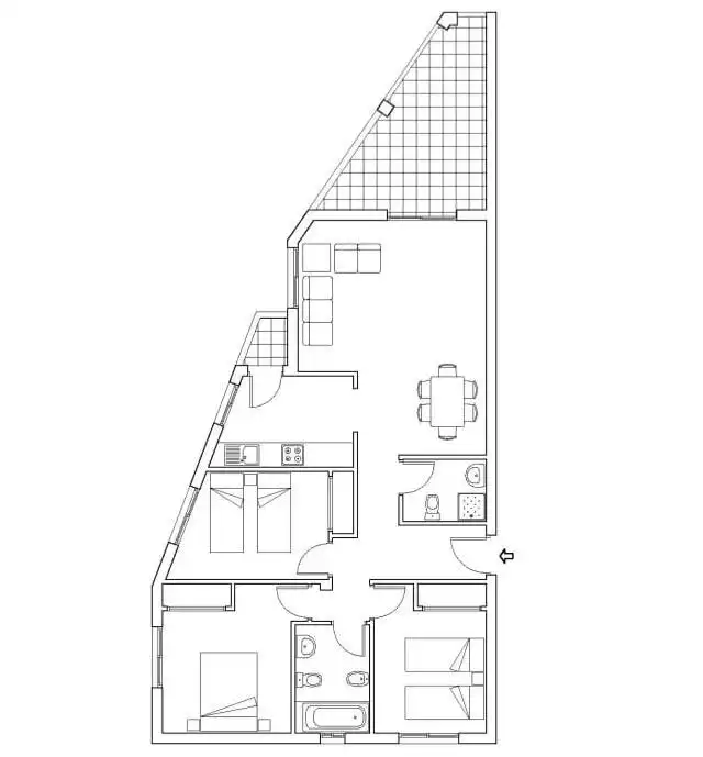 Apartamento con piscina en venta en N/A, imagen 5