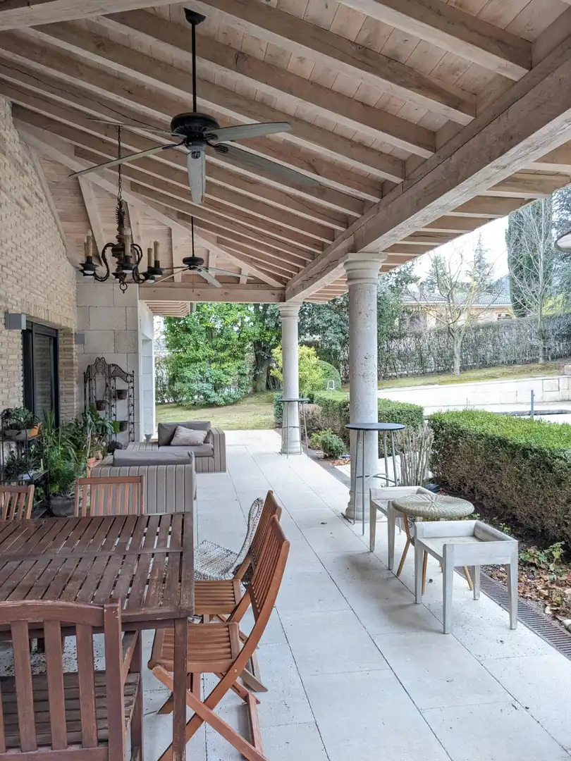 Terraza de Casa o chalet en venta en Ayegui / Aiegi con Aire acondicionado, Jardín privado y Terraza