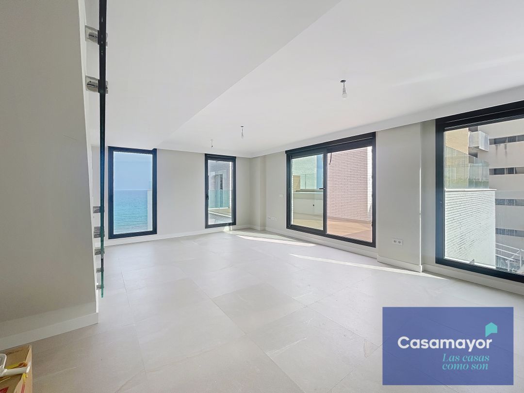 Living room of Attic for sale in El Campello  with Air Conditioner, Terrace and Storage room